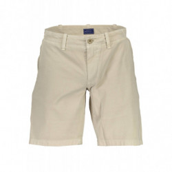 PANTALONES BERMUDAS BEIGE DE HOMBRE GANT