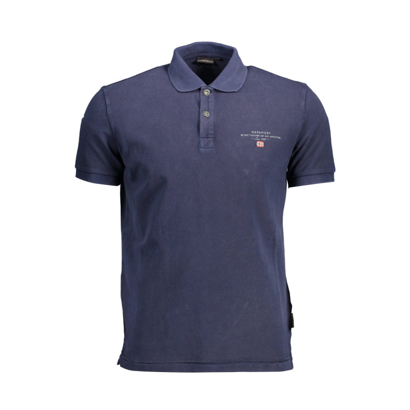 NAPAPIJRI POLO SHORT SLEEVES MEN BLUE