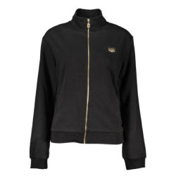 Sweat-shirt zippé pour femme Cavalli Class noir