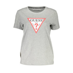CAMISETA DE MANGA CORTA GUESS JEANS MUJER GRIS