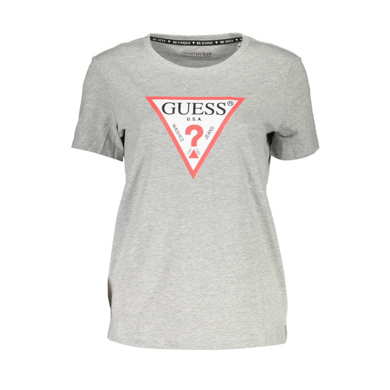 CAMISETA DE MANGA CORTA GUESS JEANS MUJER GRIS