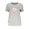 GUESS JEANS SHORT SLEEVE T-SHIRT WOMEN GREY
