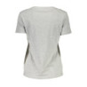 GUESS JEANS SHORT SLEEVE T-SHIRT WOMEN GREY