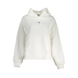 Sweat-shirt sans zip Calvin Klein pour femme Blanc