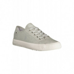 US POLO ASSN. ZAPATOS DEPORTIVOS MUJER PLATA