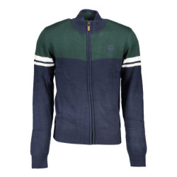 GIAN MARCO VENTURI BLAUER HERREN-CARDIGAN