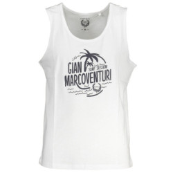 GIAN MARCO VENTURI HERREN-TANKTOP WEISS