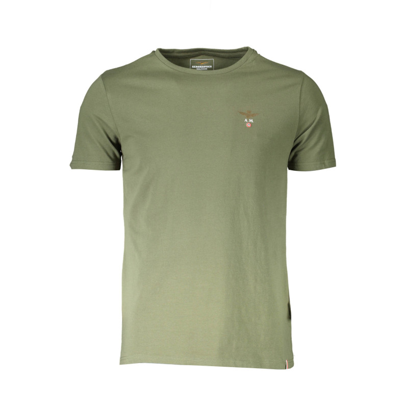 AERONAUTICA MILITARE GREEN MEN'S OUTDOOR T-SHIRT