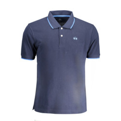 LA MARTINA HERREN KURZARM POLO BLAU