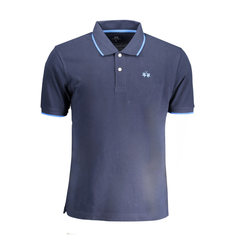 LA MARTINA HERREN KURZARM POLO BLAU