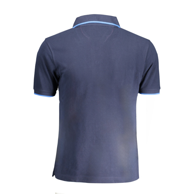 LA MARTINA MEN'S SHORT SLEEVE POLO BLUE