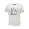 DIESEL SHORT SLEEVE T-SHIRT MEN WHITE