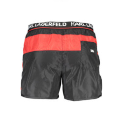 KARL LAGERFELD BEACHWEAR COSTUME PARTE SOTTO UOMO NERO
