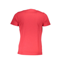T-SHIRT À MANCHES COURTES CAVALLI CLASS HOMME ROUGE