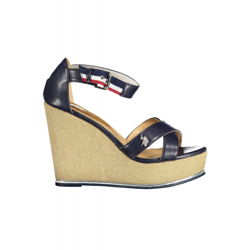 US-POLO ASSN. BLAUE FRAUEN-SANDELHOLZ-SCHUHE