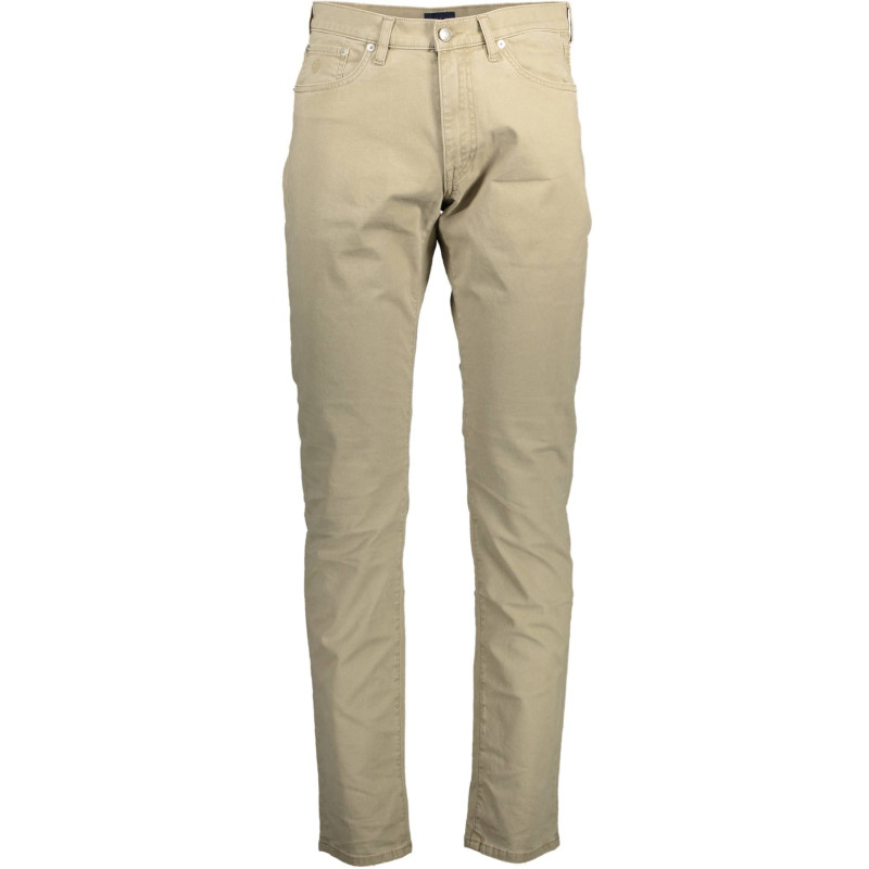 GANT MEN'S TROUSERS BEIGE