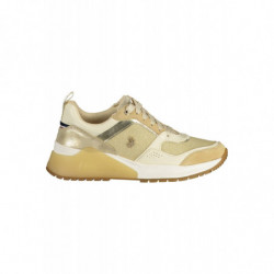US-POLO ASSN. SPORTSCHUHE FRAU GOLD
