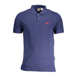 LEVI'S POLO MANCHES COURTES HOMME BLEU