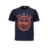 PLEIN SPORT KURZARM-T-SHIRT HERREN BLAU