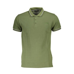 CAVALLI CLASS POLO MANCHES COURTES HOMME VERT