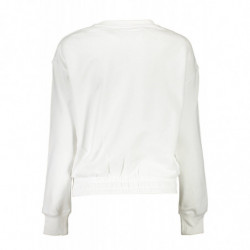 SUDADERA CALVIN KLEIN SIN CREMALLERA MUJER BLANCO