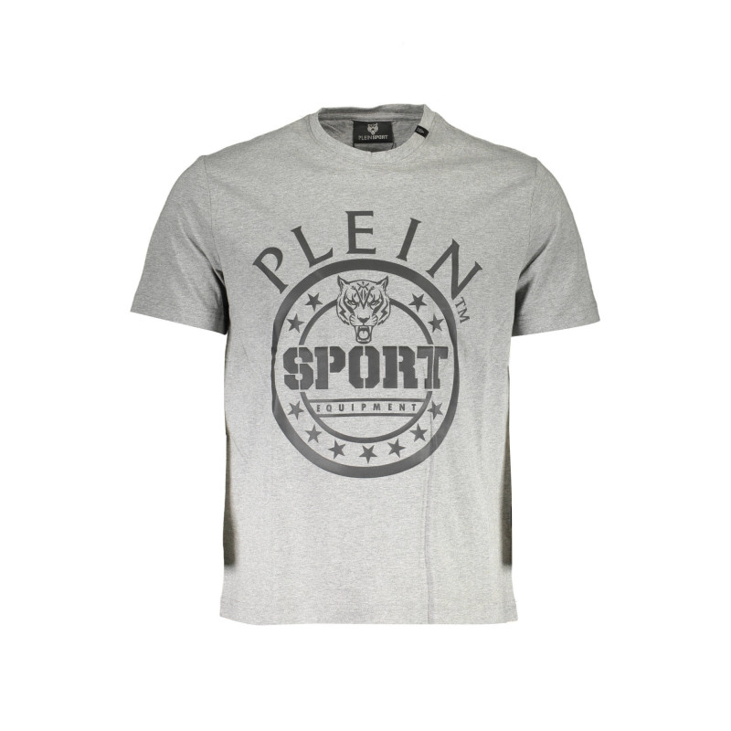 PLEIN SPORT SHORT SLEEVE T-SHIRT MEN GREY