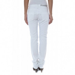 PHARD WHITE WOMAN TROUSERS