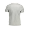 GUESS JEANS KURZARM-T-SHIRT HERREN GRAU