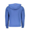 US POLO SWEATSHIRT MIT REISSVERSCHLUSS HERREN BLAU