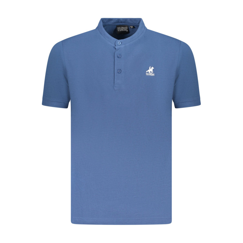 U.S. GRAND POLO MANICHE CORTE UOMO BLU