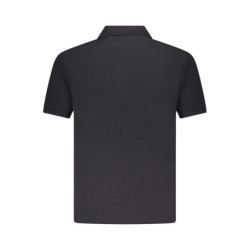 U.S. GRAND POLO MANICHE CORTE UOMO NERO