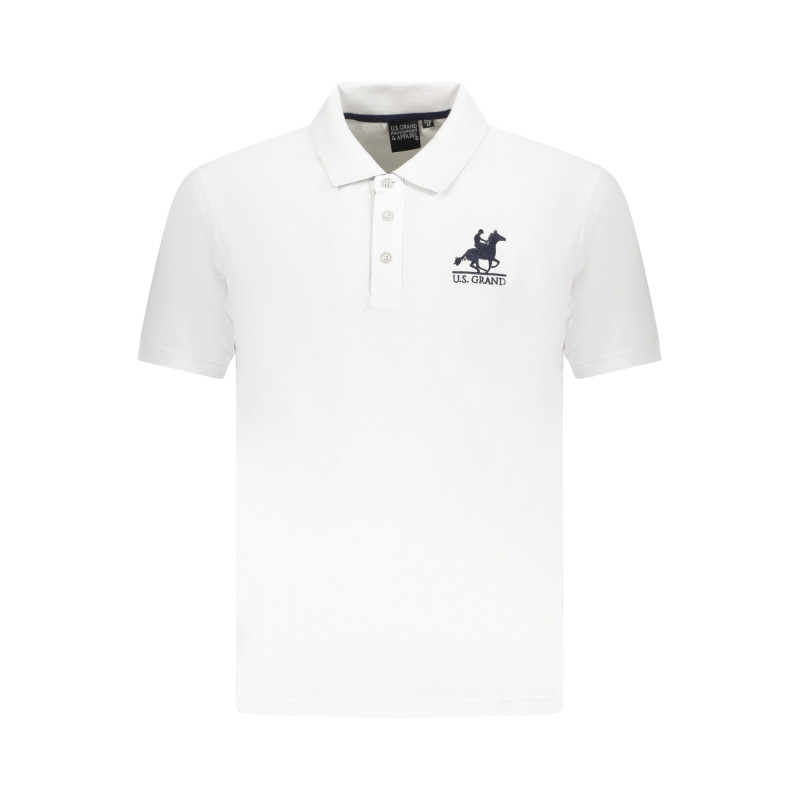 Polo US Grand à manches courtes pour homme, blanc