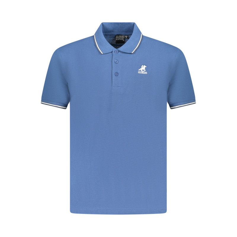 US GRAND POLO Kurzarm Herren Blau