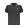 Chemise polo US Grand Polo à manches courtes pour homme, noire