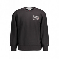 TOMMY HILFIGER SUDADERA SIN CREMALLERA HOMBRE NEGRO