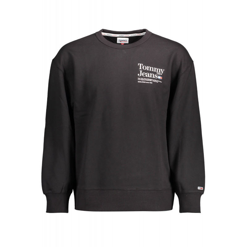 TOMMY HILFIGER SWEAT SANS ZIP HOMME NOIR
