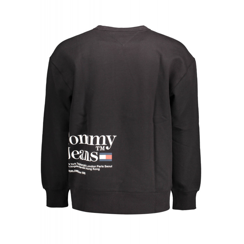 TOMMY HILFIGER SUDADERA SIN CREMALLERA HOMBRE NEGRO