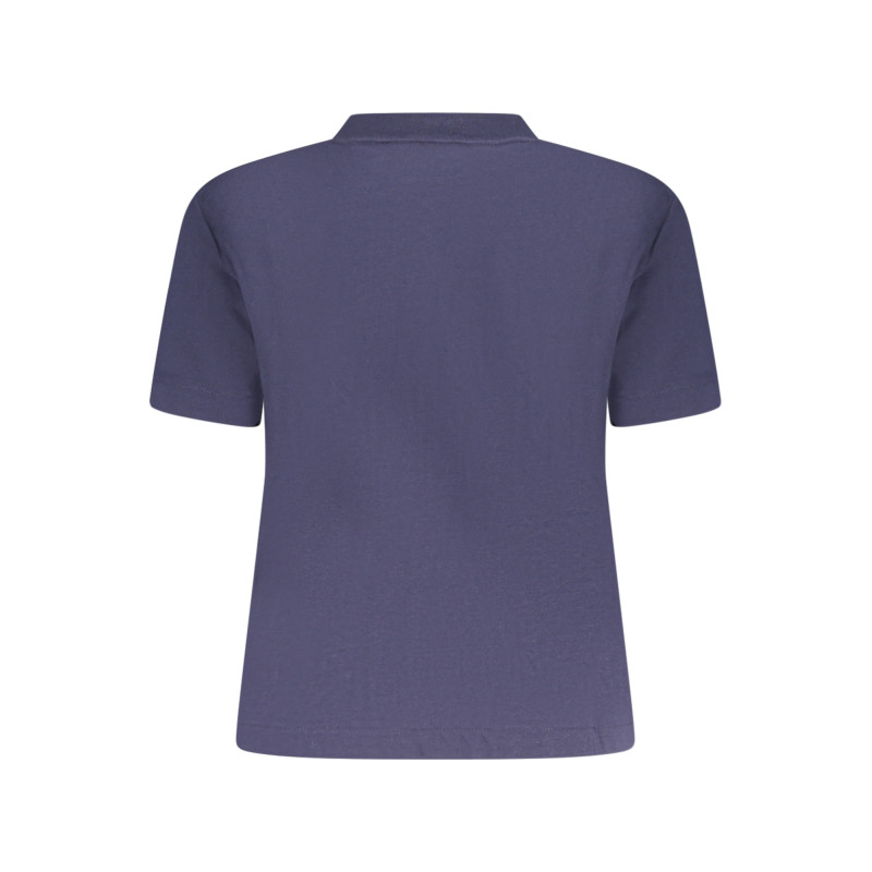CALVIN KLEIN T-SHIRT MANICHE CORTE DONNA BLU