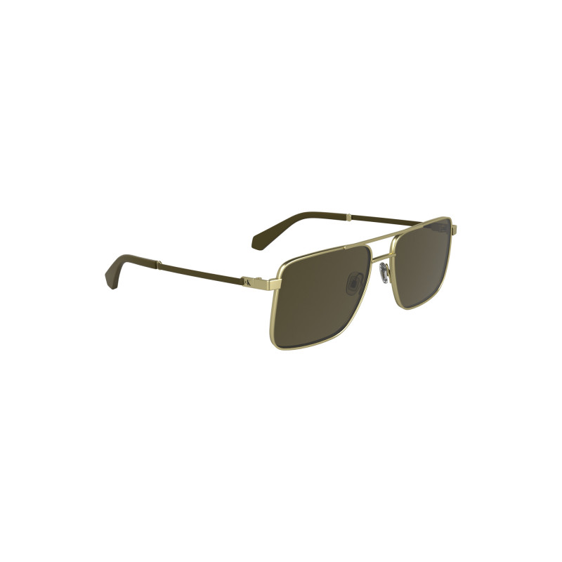 CALVIN KLEIN MEN'S SUNGLASSES GOLD