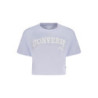 CONVERSE WOMEN'S SHORT SLEEVE T-SHIRT PURPLE