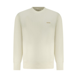 Sweat-shirt sans fermeture éclair Calvin Klein pour homme Beige