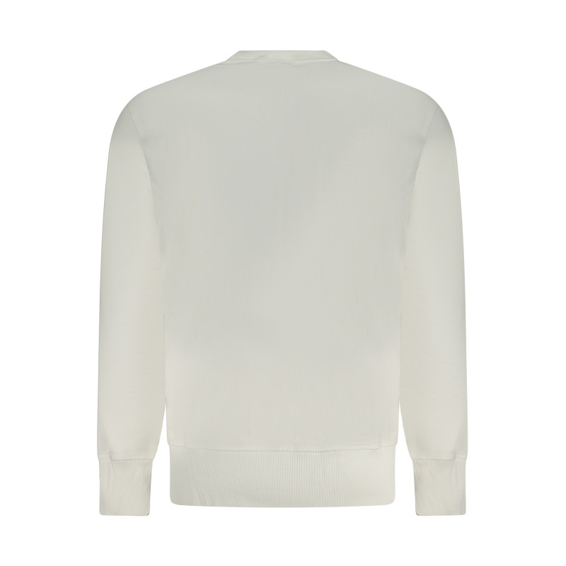 CALVIN KLEIN MEN'S ZIP-UP SWEATSHIRT WHITE