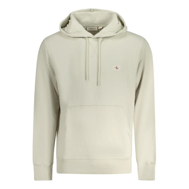 CALVIN KLEIN SWEATSHIRT OHNE REISSVERSCHLUSS HERREN BEIGE