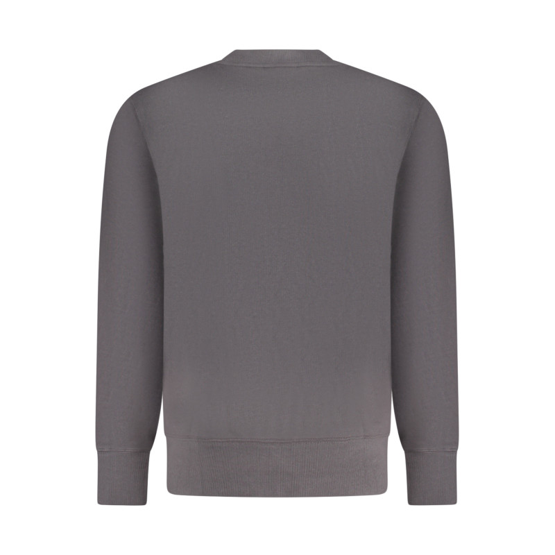 Sweat-shirt zippé noir Calvin Klein pour homme
