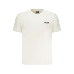 T-SHIRT MANCHES COURTES HOMME NORVÈGE 1963 BLANC