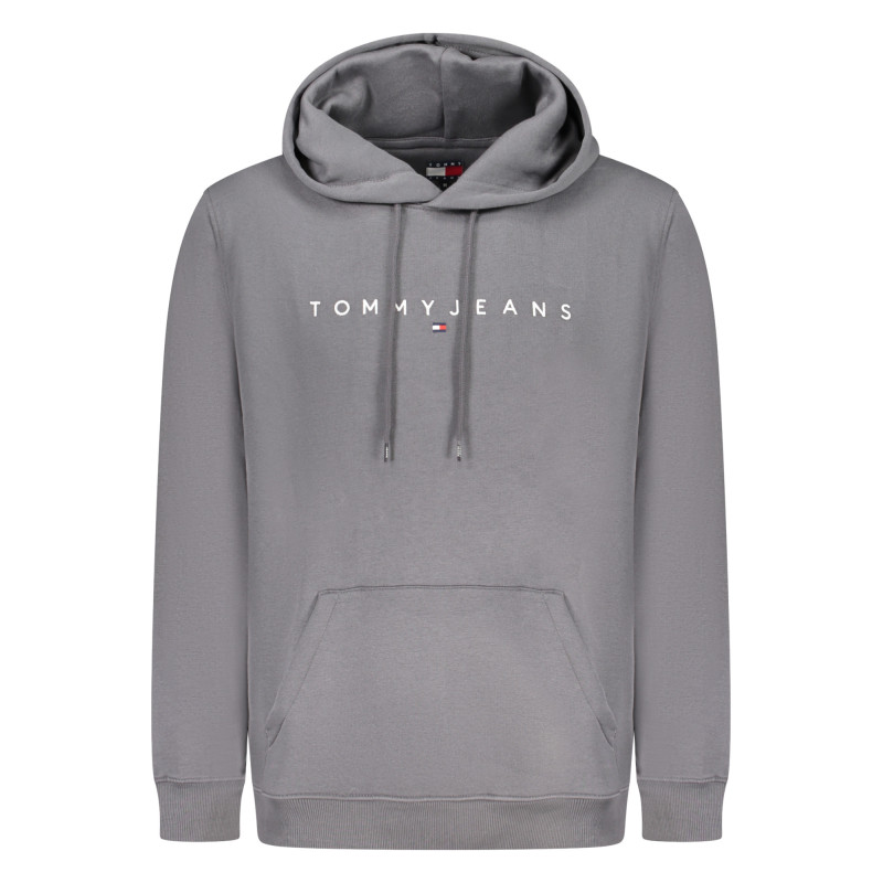 TOMMY HILFIGER HERREN-SWEATSHIRT MIT ZIP-UP GRAU