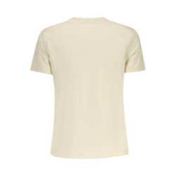 TOMMY HILFIGER CAMISETA DE MANGA CORTA MUJER BEIGE