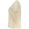 T-SHIRT À MANCHES COURTES TOMMY HILFIGER FEMME BEIGE