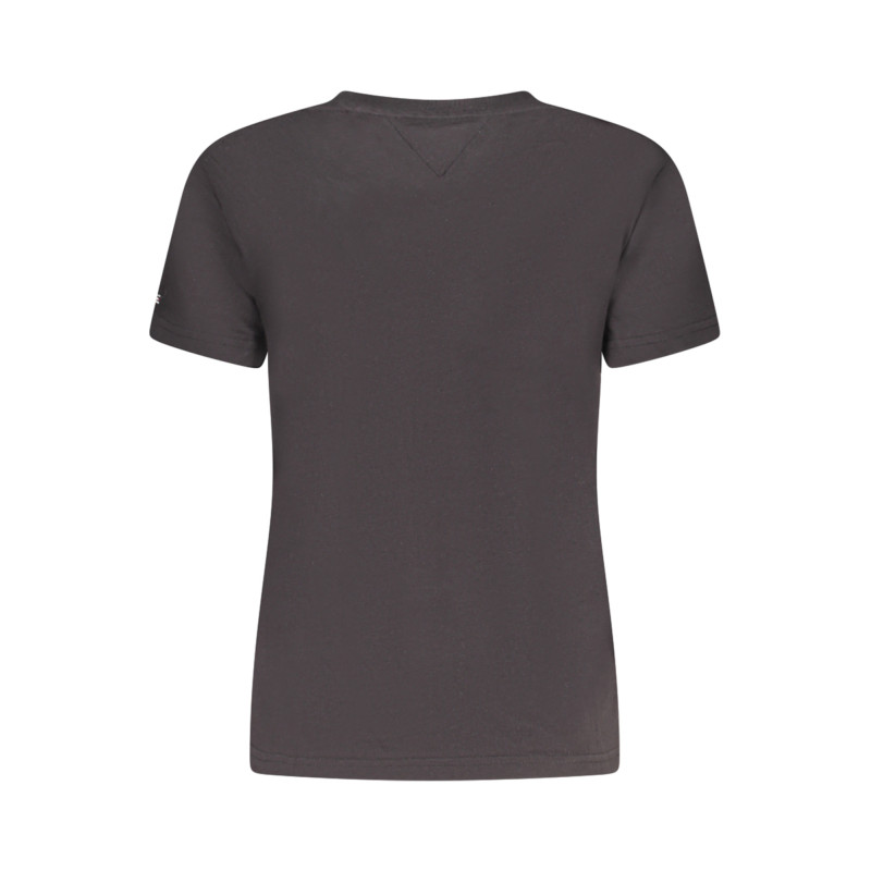 TOMMY HILFIGER CAMISETA DE MANGA CORTA MUJER NEGRA
