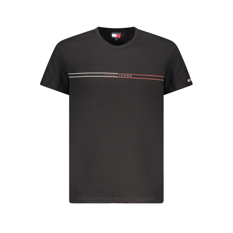 TOMMY HILFIGER KURZARM-T-SHIRT HERREN SCHWARZ